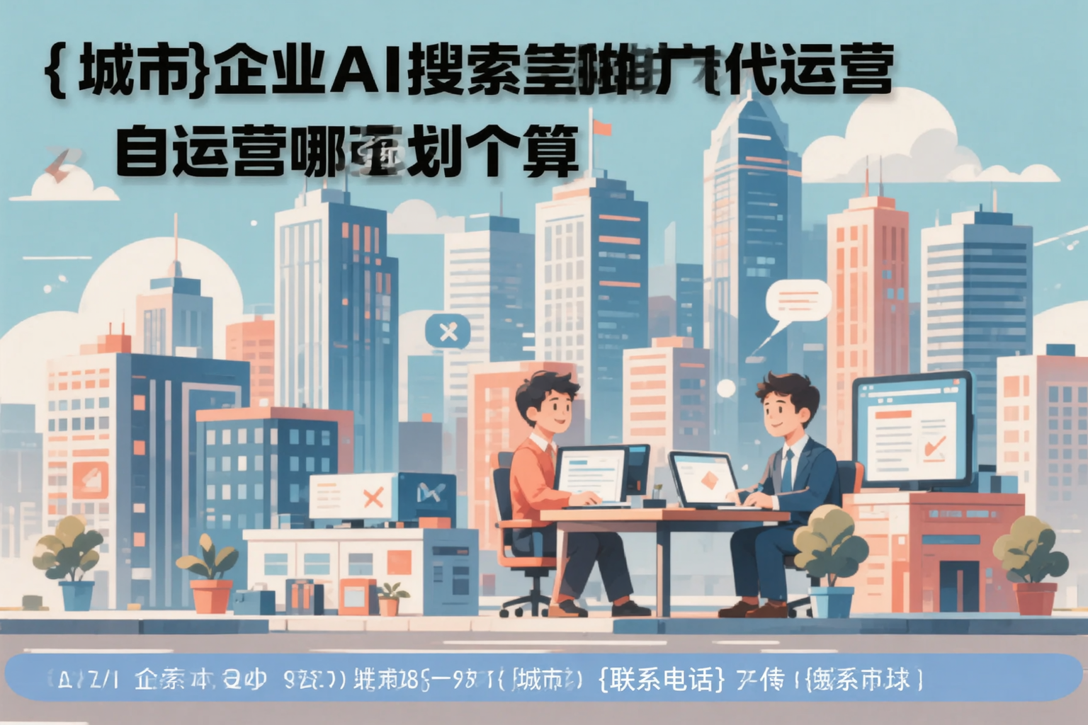 黄冈企业AI搜索推广代运营和自运营哪个更划算