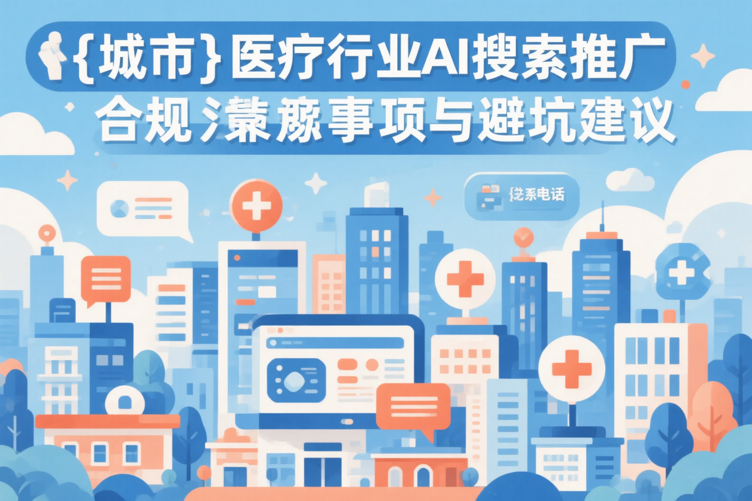 黄冈医疗行业AI搜索推广合规注意事项与避坑建议
