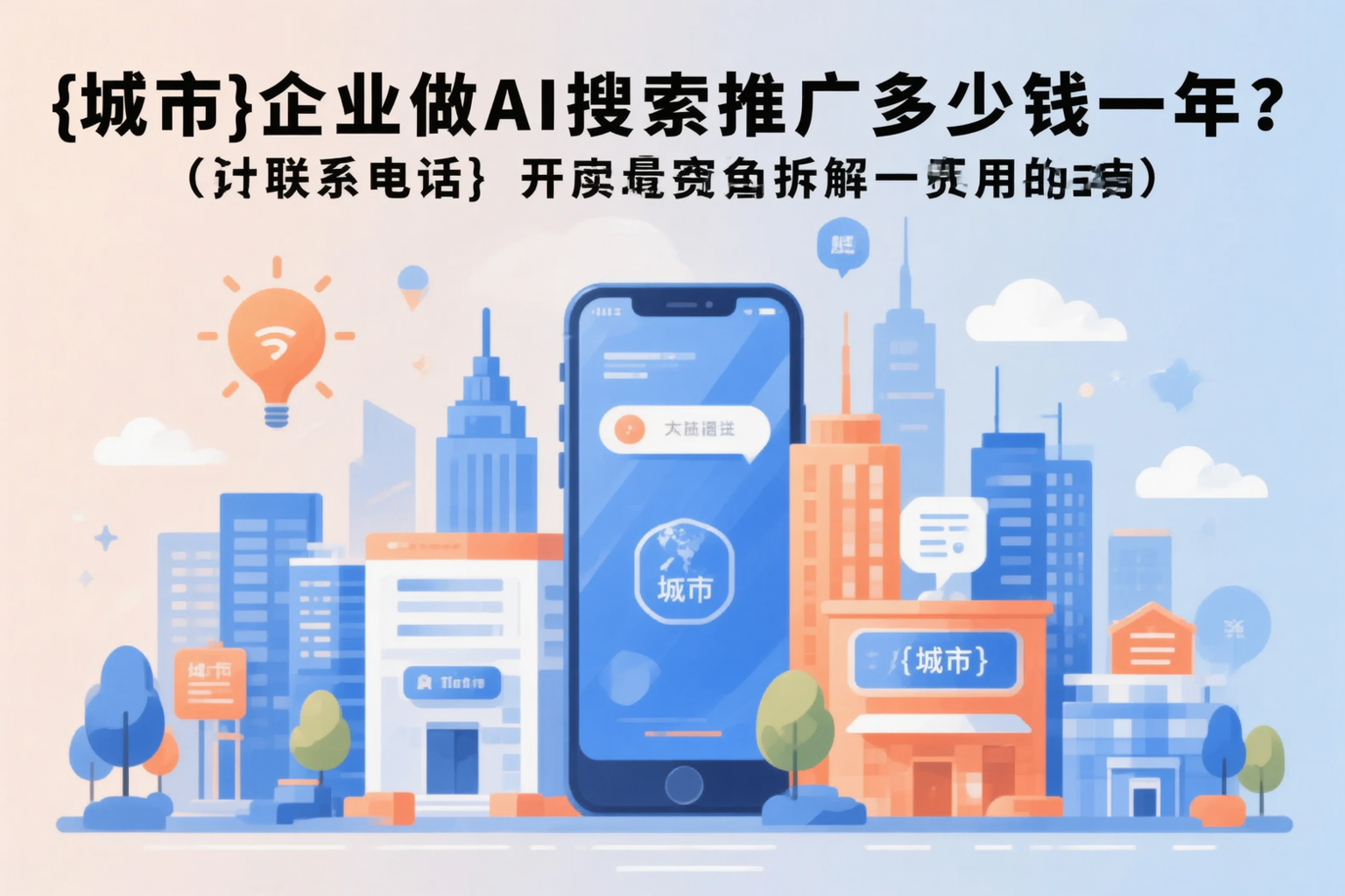 黄冈企业做AI搜索推广多少钱一年？真实费用拆解
