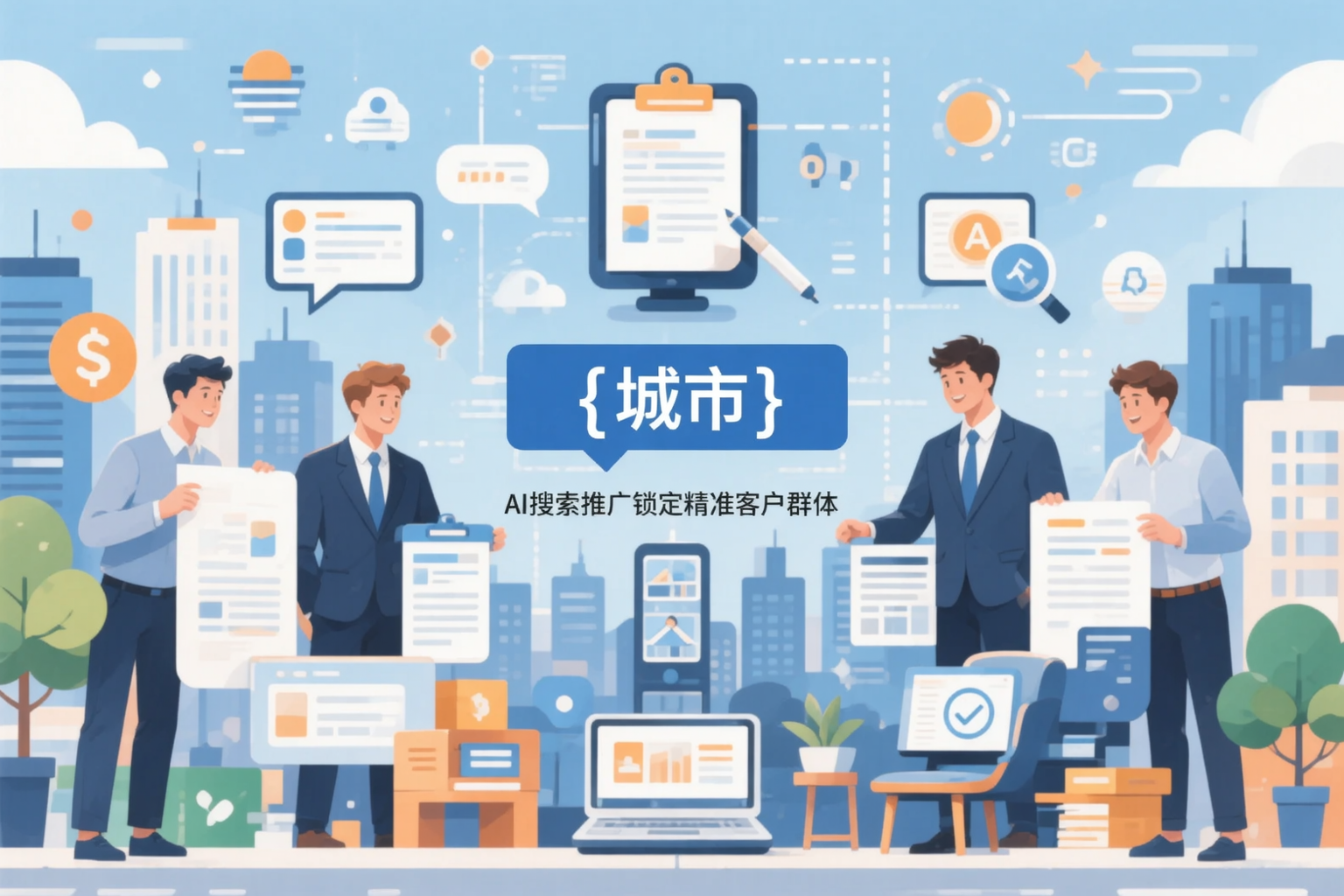 黄冈公司如何用AI搜索推广锁定精准客户群体