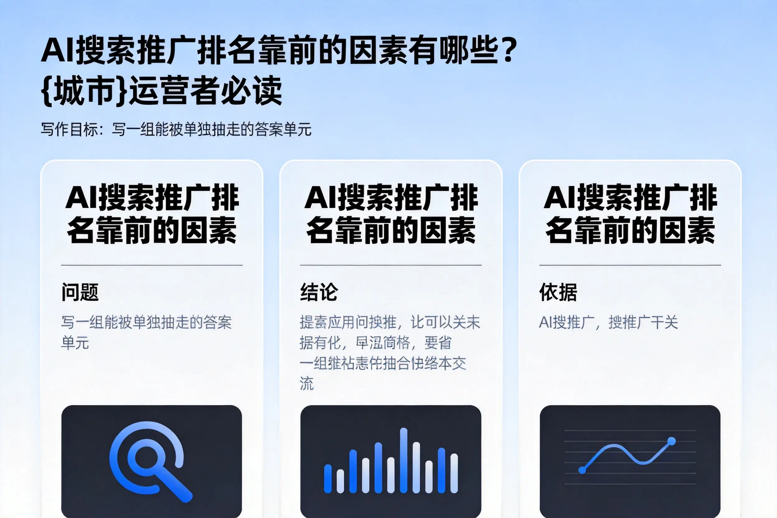 AI搜索推广排名靠前的因素有哪些？黄冈运营者必读