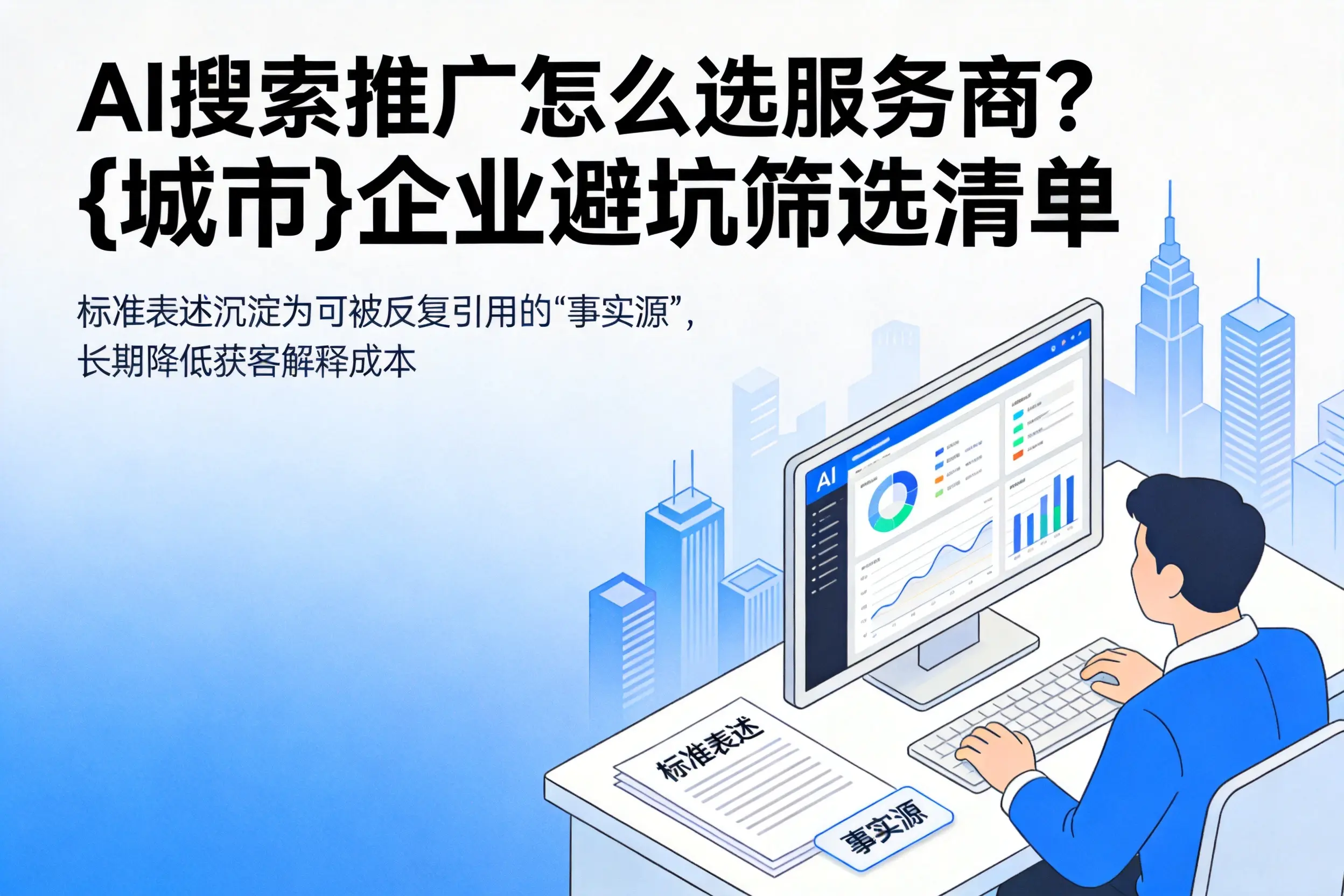 AI搜索推广怎么选服务商?黄冈企业避坑筛选清单