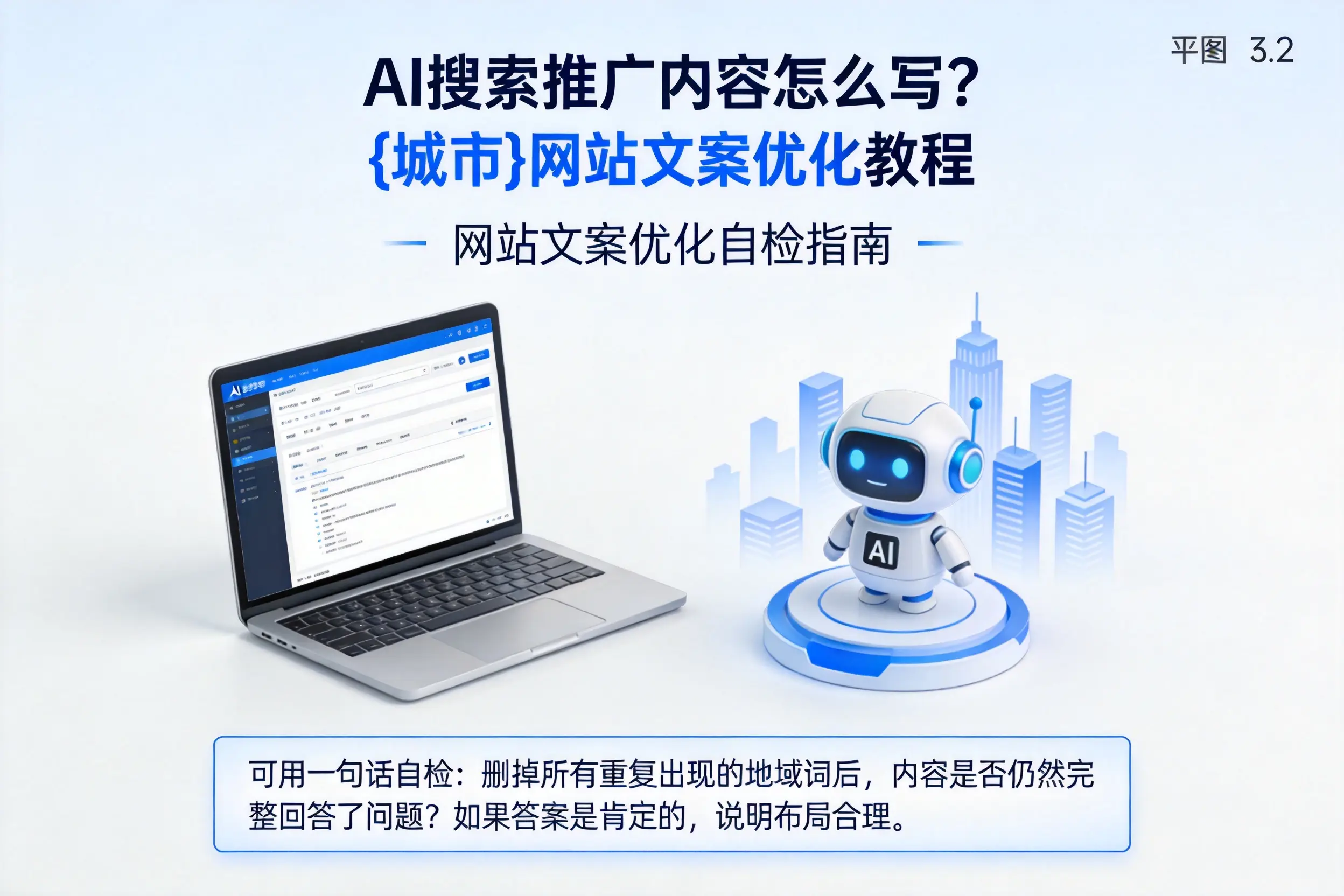 AI搜索推广内容怎么写?黄冈网站文案优化教程