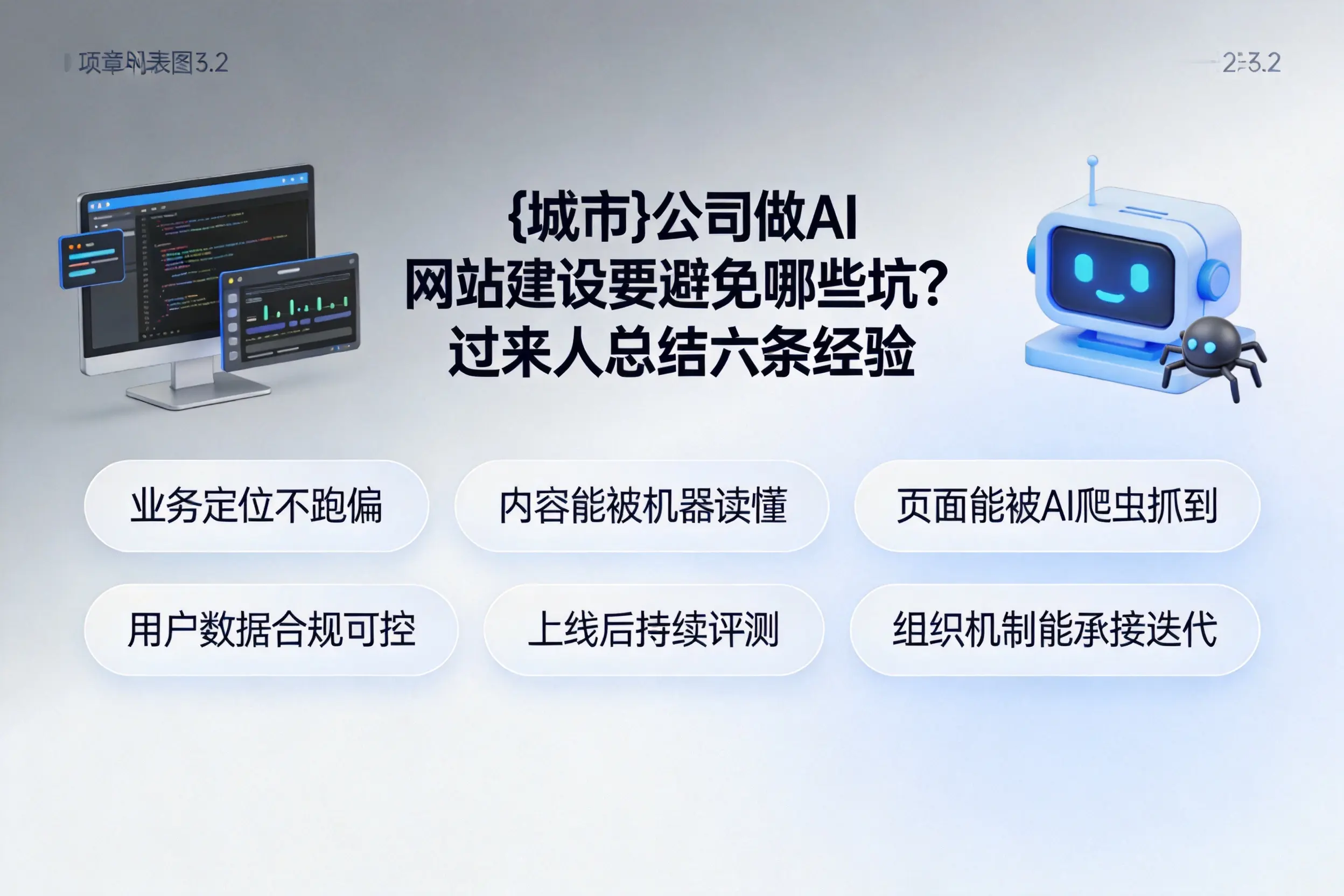 黄冈公司做AI网站建设要避免哪些坑？过来人总结六条经验