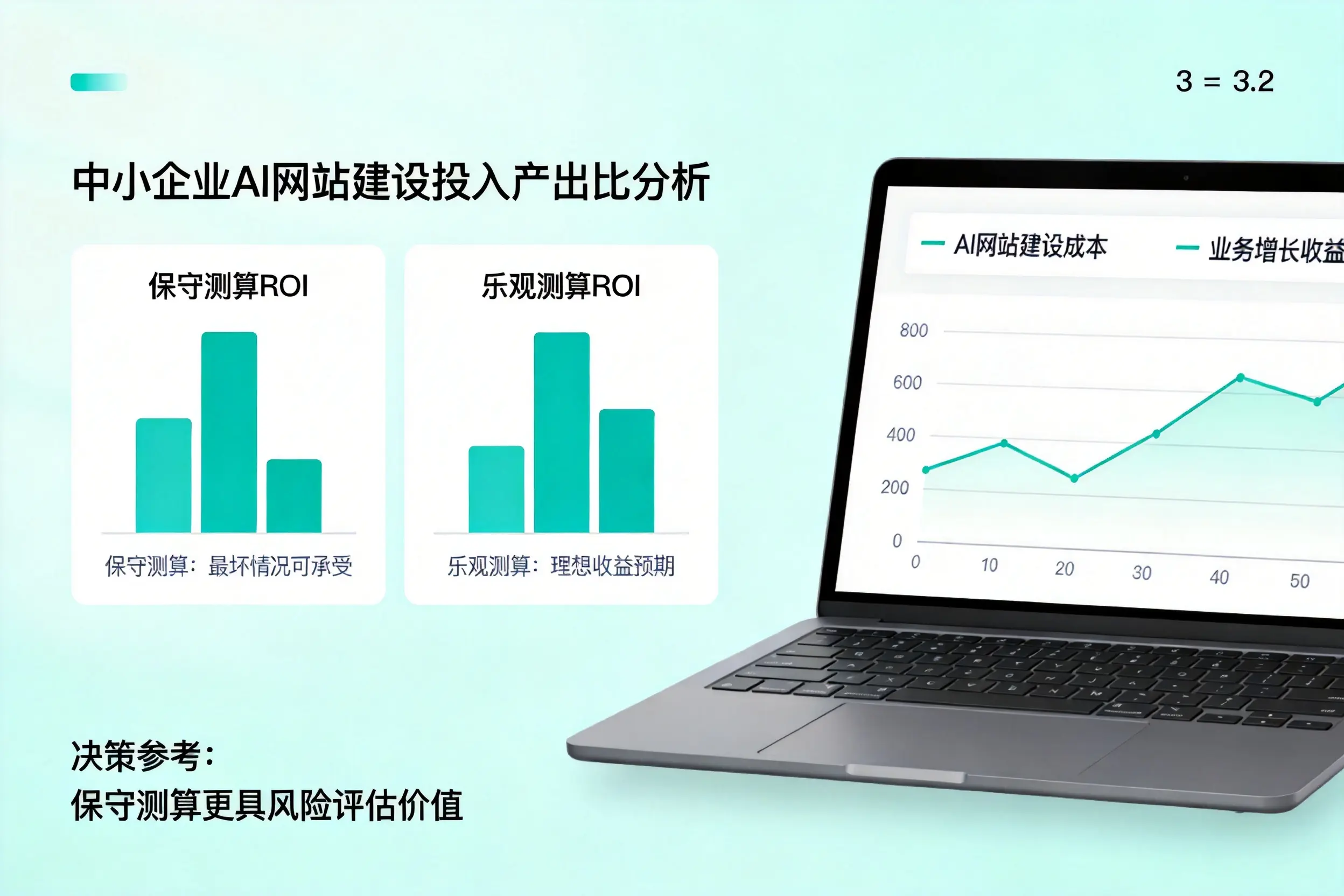 黄冈中小企业AI网站建设投入产出比怎么算？先看这份分析