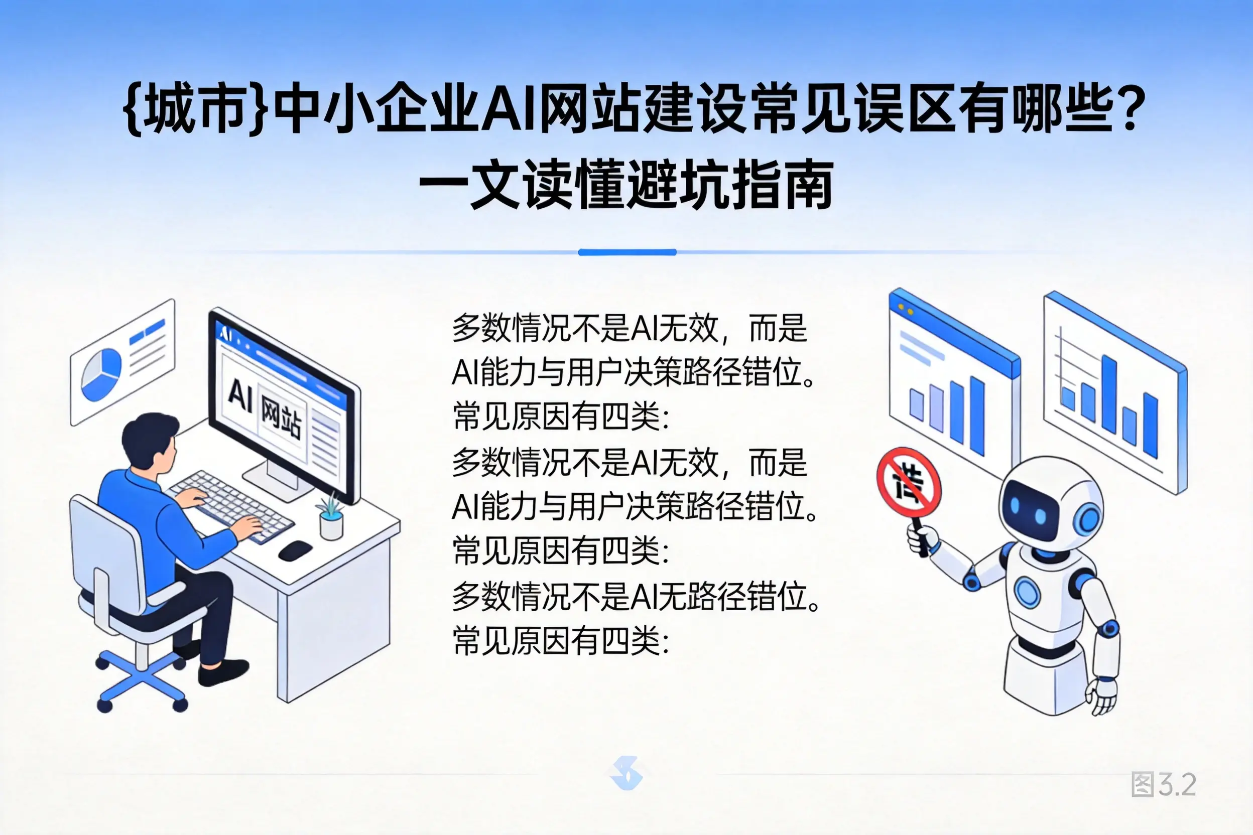 黄冈中小企业AI网站建设常见误区有哪些?一文读懂避坑指南